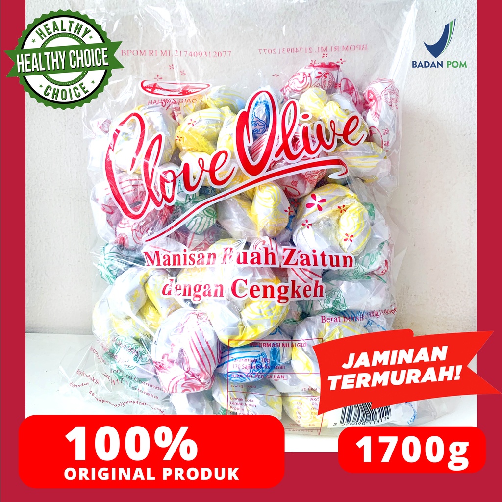 

TI XIANG NAM KANA 3 BIJI MANISAN ZAITUN CENGKEH CLOVE OLIVES 1,7KG