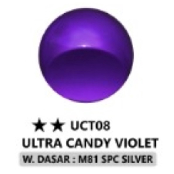 SAPPORO ULTIMATE UCT08 ULTRA CANDY VIOLET UNGU CANDY / CAT SPRAY SEMPROT AEROSOL