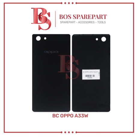 TUTUP BELAKANG OPPO A33W BLACK / BACK DOOR / BACK COVER