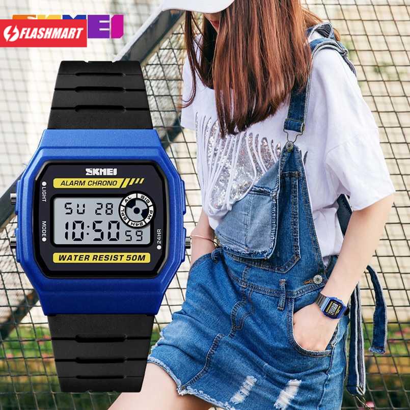 Flashmart Jam Tangan Digital Elegant Pria - 1413