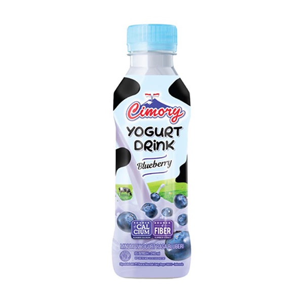 Promo Harga Cimory Yogurt Drink Blueberry 250 ml - Shopee