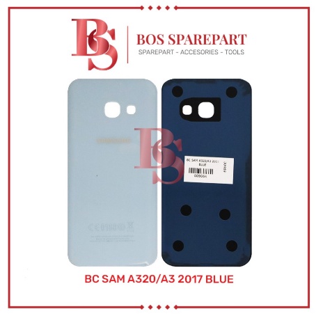 TUTUP BELAKANG SAMSUNG A320 / A3 2017 BLUE / BACK DOOR / BACK COVER