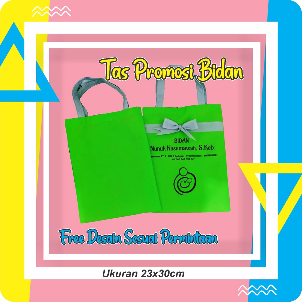TAS SOUVENIR BIDAN / TAS PROMOSI BIDAN