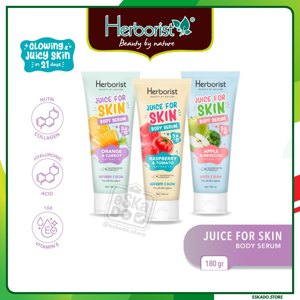 Herborist Juice For Skin Body Serum 180 gr