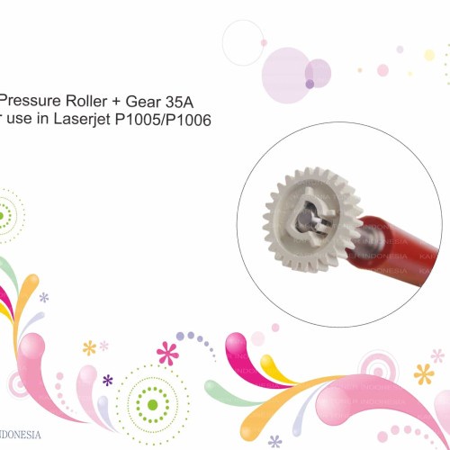 Gear Pressure Roller 35A CB435A P1002 P1003 P1004 P1005 P1006 P1009