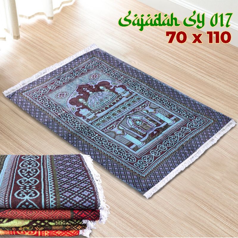 Sajadah Katun Rumbai / Sajadah Travaler Lebar 70 x 110