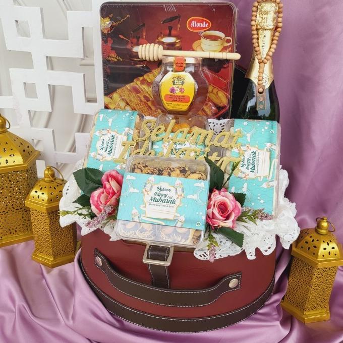 

PARSEL RAMADHAN PAKET BOX HAMPERS LEBARAN PARCEL IDUL FITRI RAMADHAN KUE KERING 62 EL09I09A82L