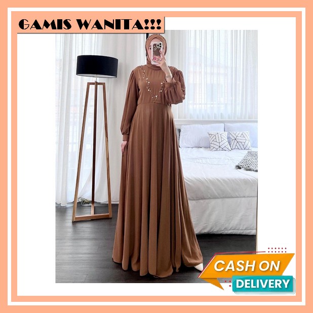 🅱🆈 🆁🅰🅷🅼🅰 Tapki Maxy Gamis Terbaru 2023 Lebaran Wanita Gamis Terbaru 2023 Lebaran Wanita Import Gamis