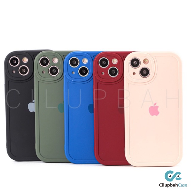 Silicone Round Case for iPhone 7 8 PLUS XR X XS 11 12 13 14 Plus Pro Max