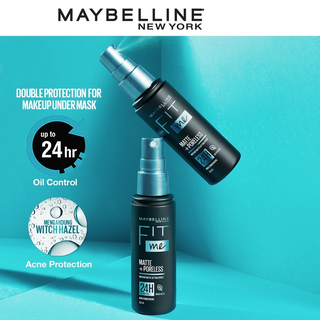 Maybelline Fit Me Setting Spray 60 ML | 24H Oil Control BY AILIN