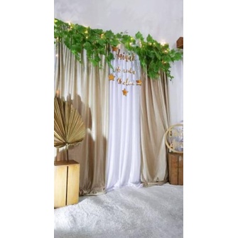 Sale Paket Photobooth Lamaran Nikahan Lengkap / Dekorasi Lamaran / Dekorasi Tunangan (Paketdaun) Ac1