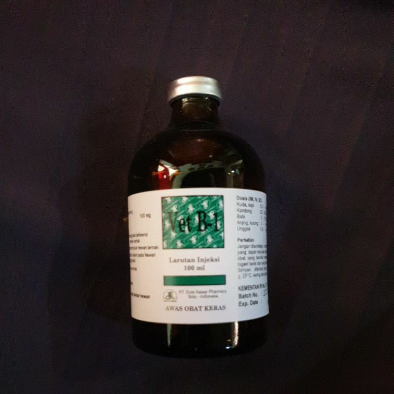 Vitamin B1 duta kaisar Vet B1 vitamin 100 ml untuk hewan ternak