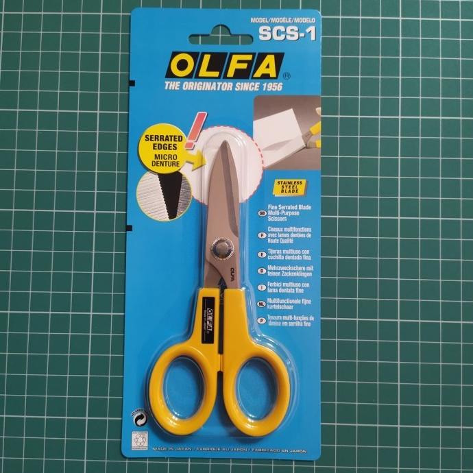 

Gunting Stainless Steel SCS-1 Olfa Stainless Steel Blade Scissors