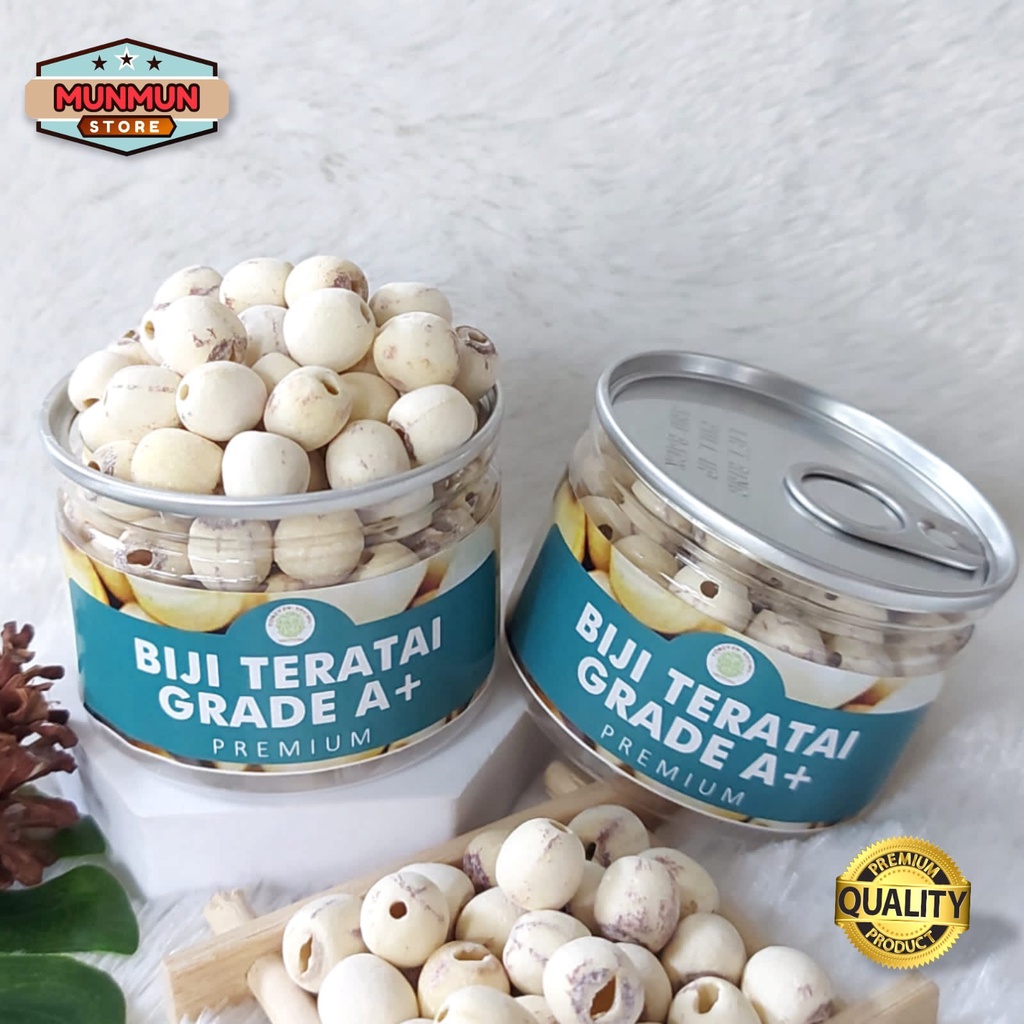 

Pet Can Biji Teratai Grade A+ White Lotus Seed Lian Zi Kualitas Premium