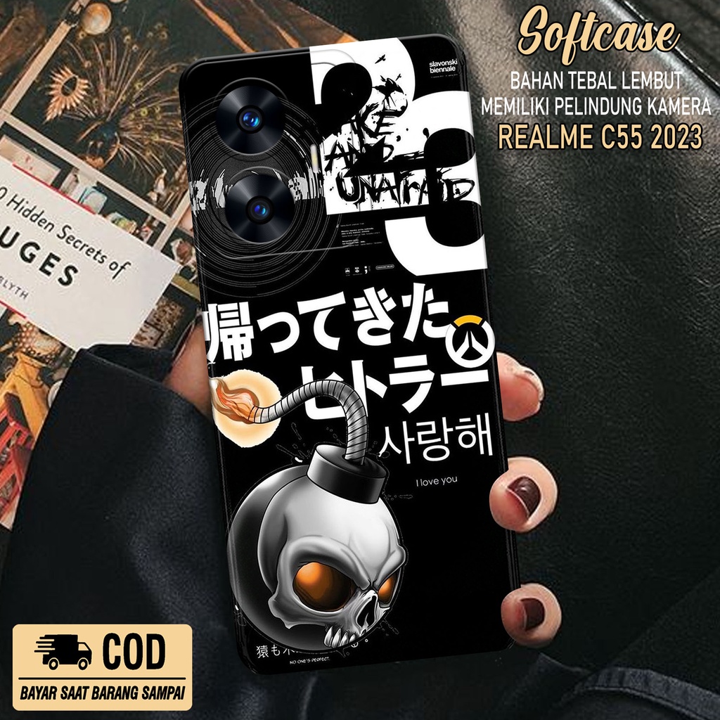 Case Hp Realme C55 2023 Terbaru - Softcase Realme C55 2023 Terbaru - Casing Realme C55 2023 - Kesing