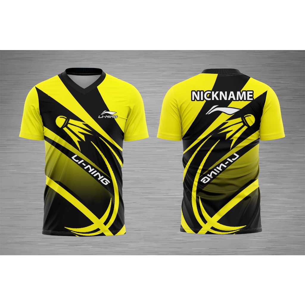 BAJU BADMINTON/BAJU BULUTANGKIS/KAOS BADMINTON/JERSEY BADMINTON