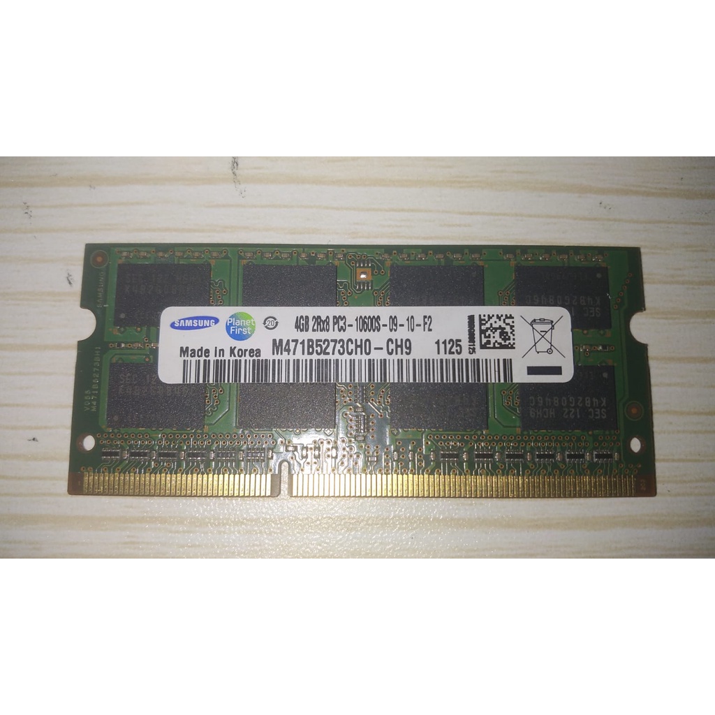 RAM LAPTOP (SAMSUNG DDR3 4GB 10600/1333 MHz ORI RAM PC DDR3 8GB 1333 MHz)