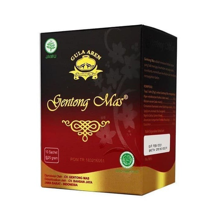 GENTONG MAS MINUMAN HERBAL GULA AREN | GENTONG MAS | GULA AREN | GENTONG MAS MINUMAN HERBAL ATASI DIABETES