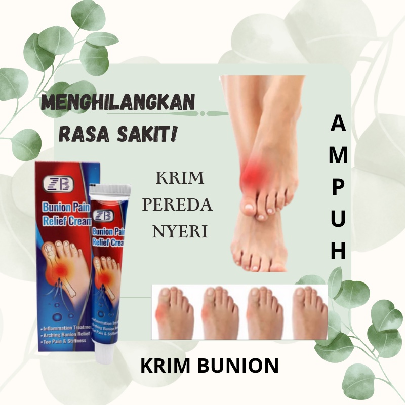 Bunion Pain Relief Cream Krim Penghilang Bunion