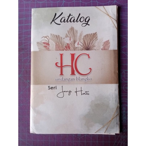 KATALOG ALBUM UNDANGAN HC "JANJI HATI"