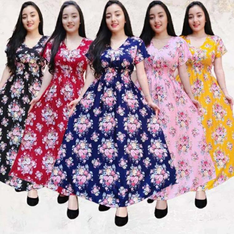 PROMO MURAH H33 DRESS KERUT TALI DADA | DASTER KERUT KARET ⇛