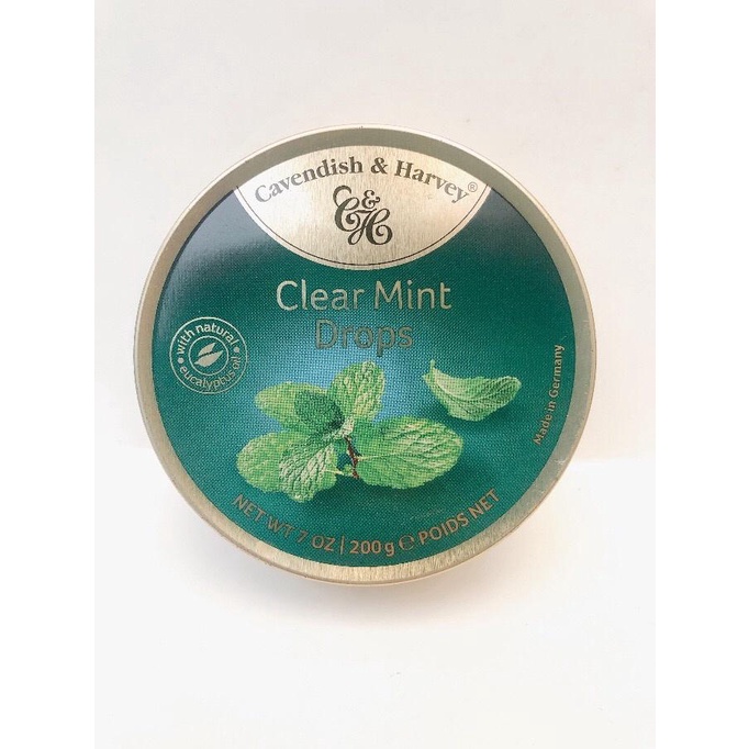 

Cavendish & Harvey Candy Drops Kaleng Clear Mint