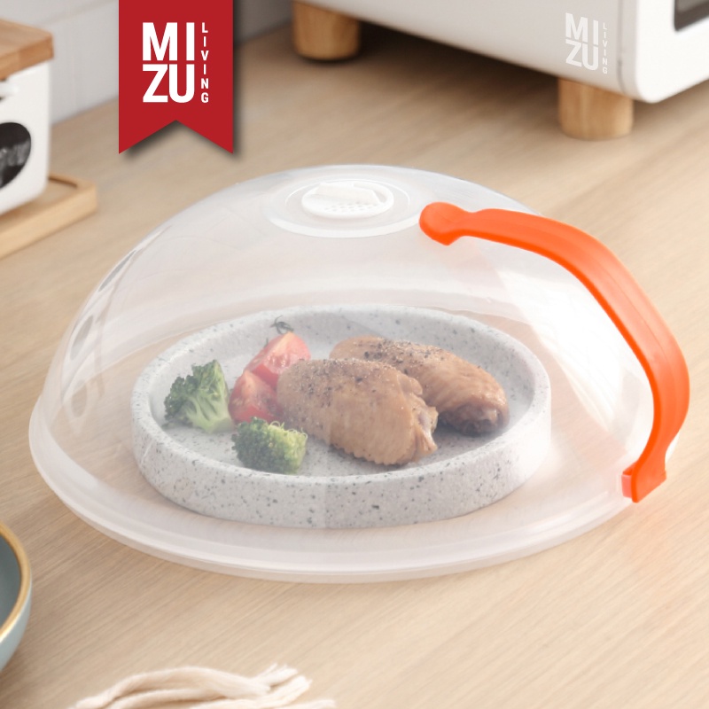 MIZU KURIAKABA 24cm Clear Food Cover Tudung Saji Transparan Penutup Makanan