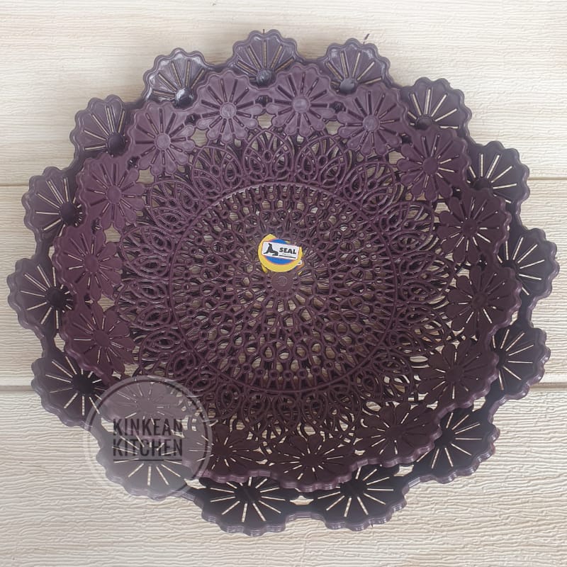 Piring plastik lavender 25cm - Seal