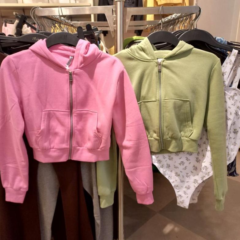 [ART. 1381] hoodie crop NEW H&M ORIGINAL STORE