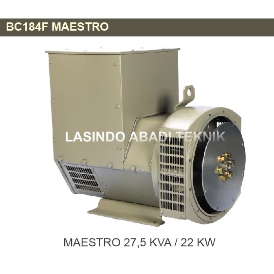 Copy Stamford 27,5 kva 22kw Dinamo Genset Alternator Generator Maestro - Double Bearing