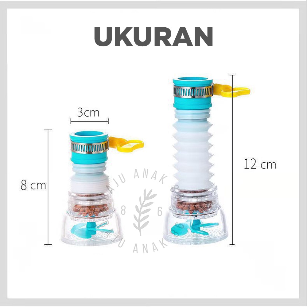 Sambungan Kran Fliksibel + Klem - 022.4824