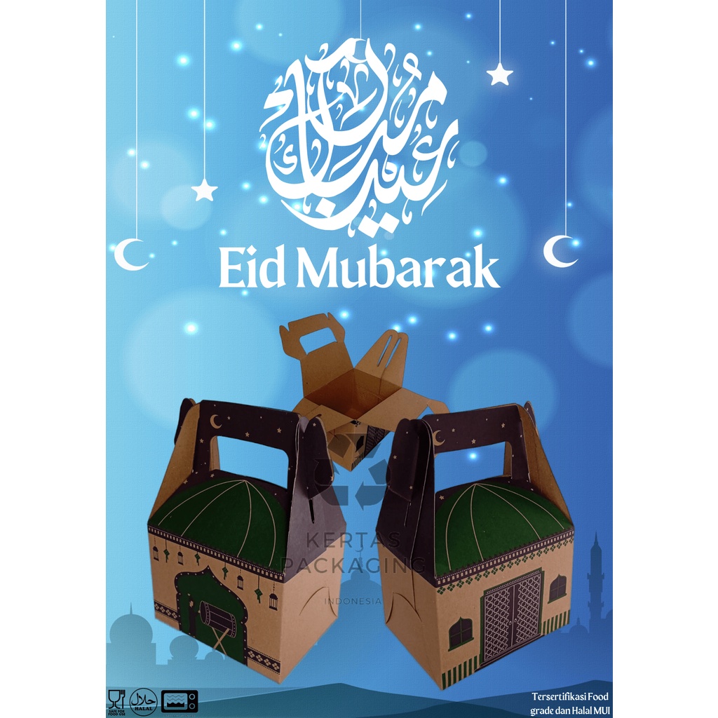 

Gable Box Lebaran / Box Hampers Idul Fitri / Parcel Hari Raya