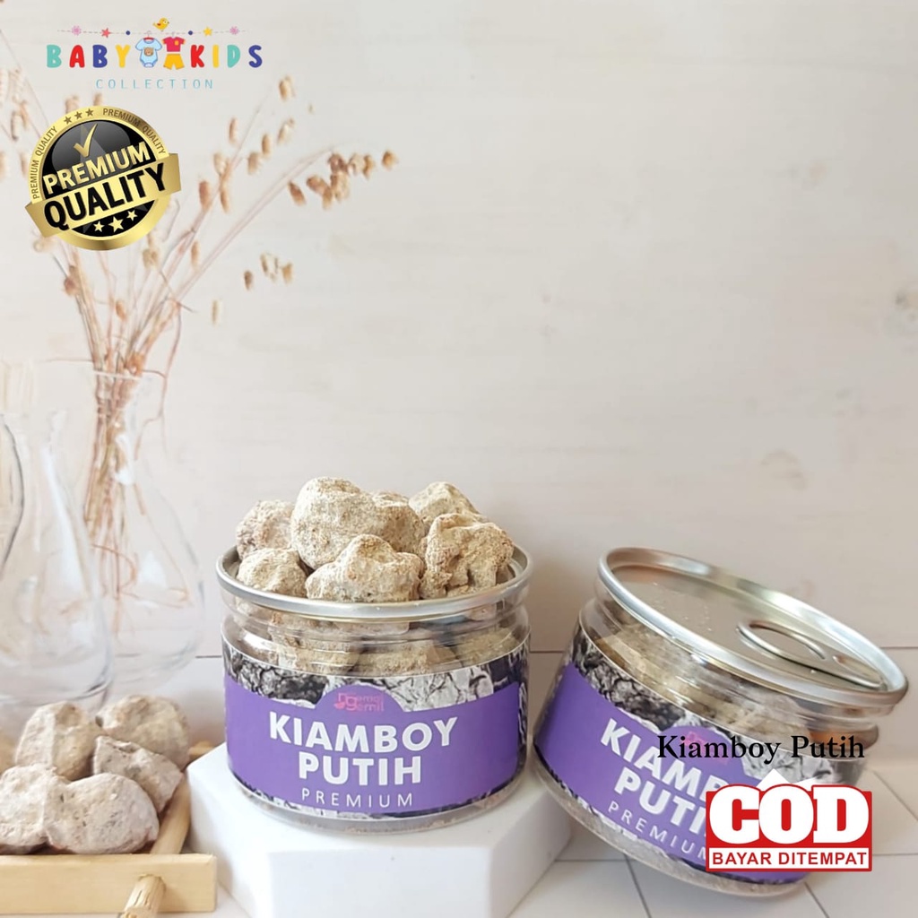 

Can - Kiamboy Putih Manisan Plum Putih Asam Asin Kualitas Premium