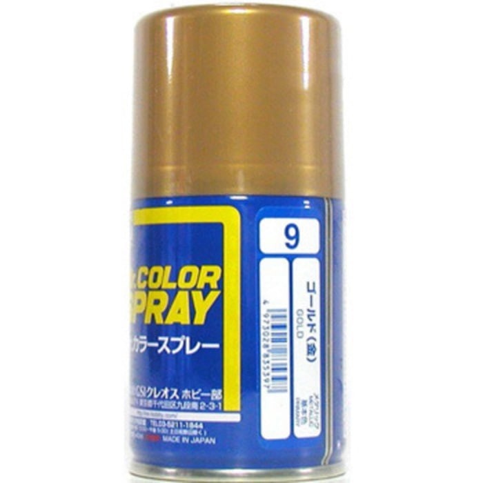 Terlaris Mr Color Spray S9 Gold - Mr. Hobby
