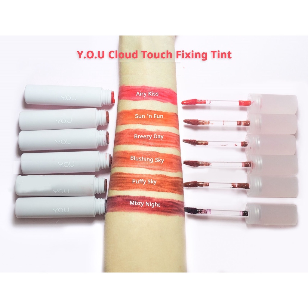 YOU Cloud Touch Fixing Lip Tint | Soft Velvet Finish Lip Stain