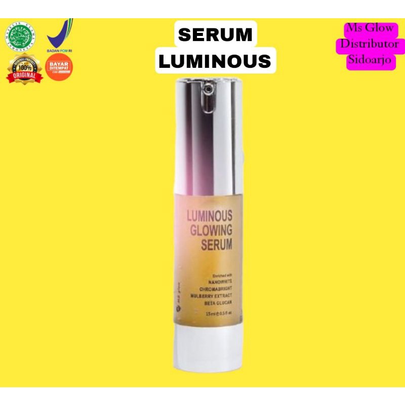 SERUM LUMINOUS MS GLOW / Luminous Glowing Serum Ms Glow