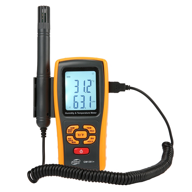 Humidity Temperature Meter Alat Ukur Kelembaban dan Suhu Udara Benetech GM1361