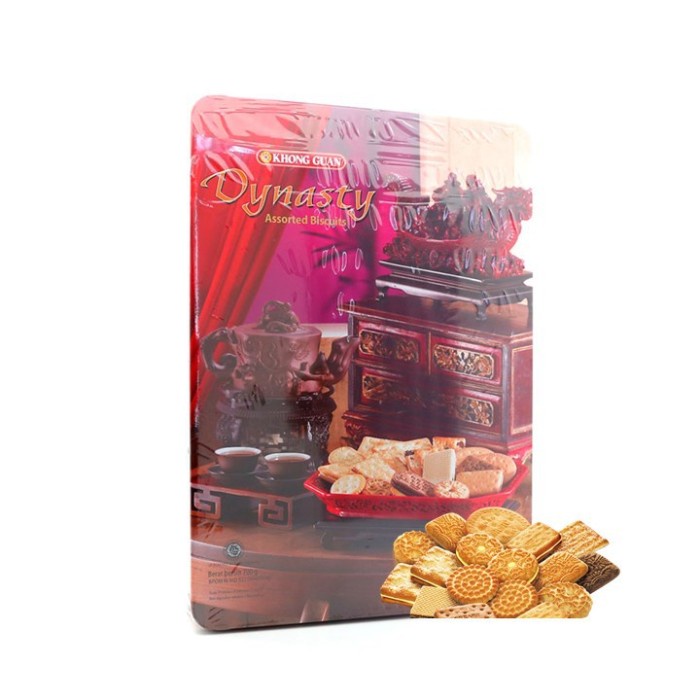 

KHONG GUAN Dynasty 700gr biskuit kaleng aneka ragam lebaran murah