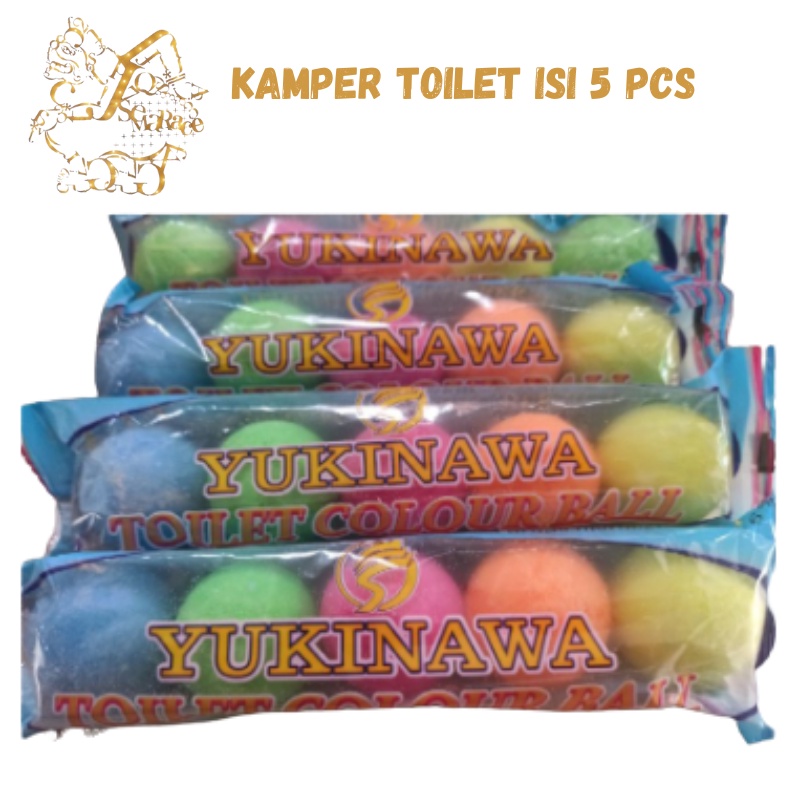 KAPUR BARUS KAMPER TOILET BALL ISI 5PCS