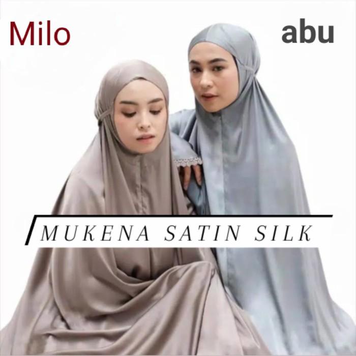 mukena satin silk premium