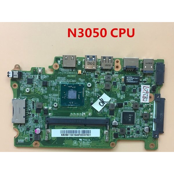 Motherboard Acer Es1-131 Es1-111 Zhkd Intel N3050 Terbaru Murah Bagus
