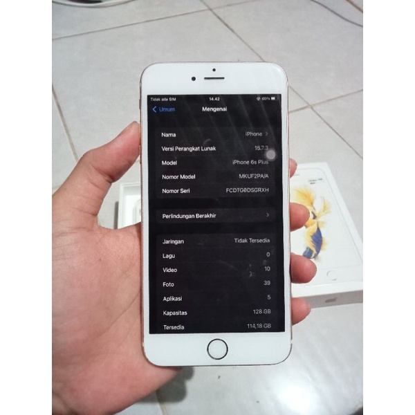 Iphone 6s plus 128 Gb