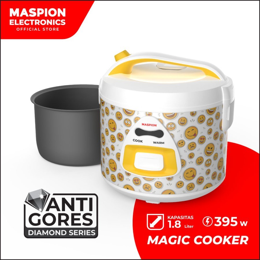 MASPION MRJ1891 RICE COOKER MAGIC COM 1.8 LITER