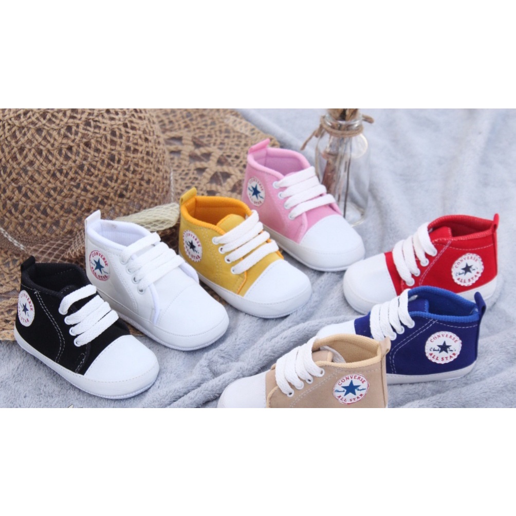 Prewalker sepatu bayi edisi aall starr cnvrse