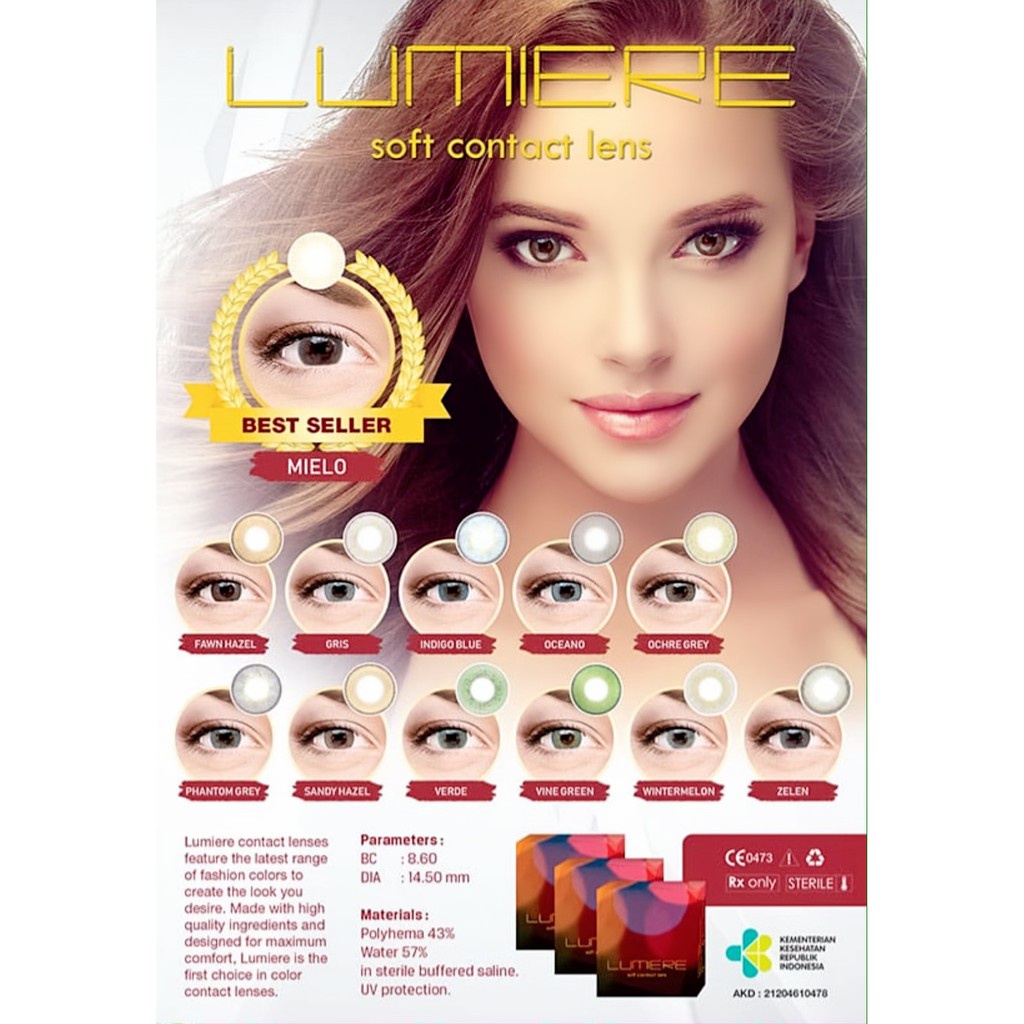 SOFTLENS LUMIERE ALL COLOR NORMAL BEST SELLER