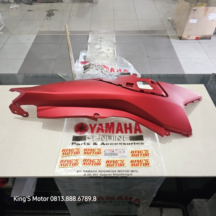 COVER BODY MIO GEAR 125 KIRI MERAH DOFF B3W F1711 P2 ASLI YAMAHA