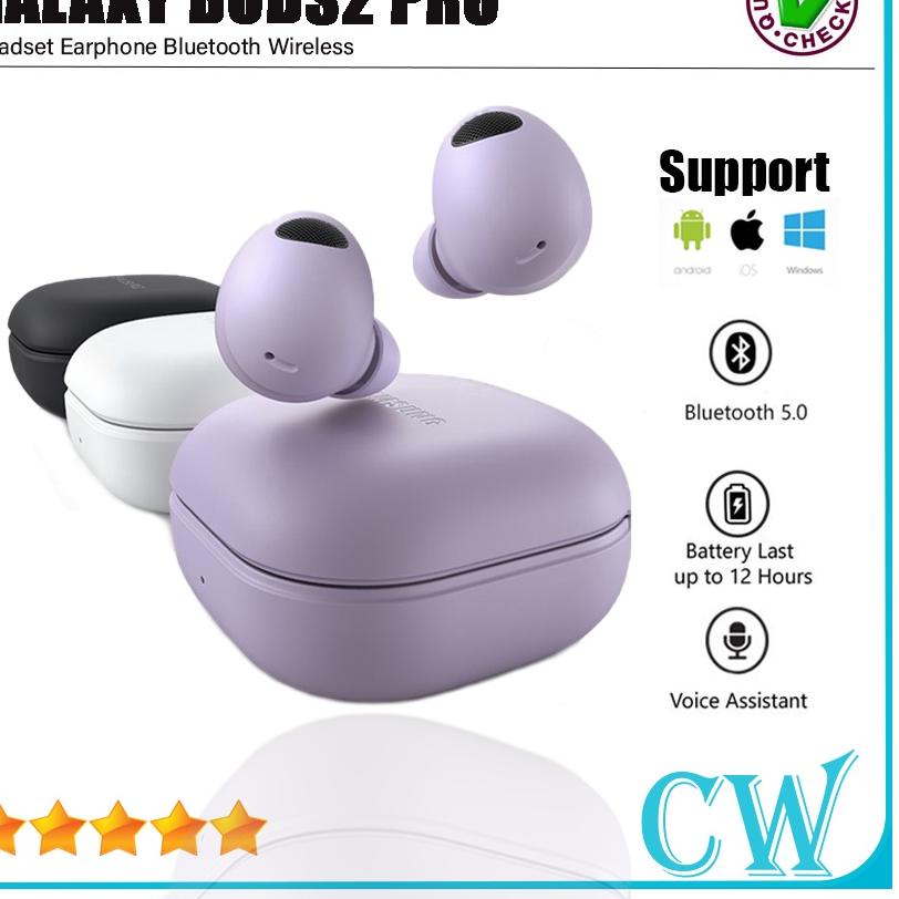 ✰ Headset Bluetooth Galaxy Buds 2 Pro Ori Super Clone 1 : 1 R510 ❀