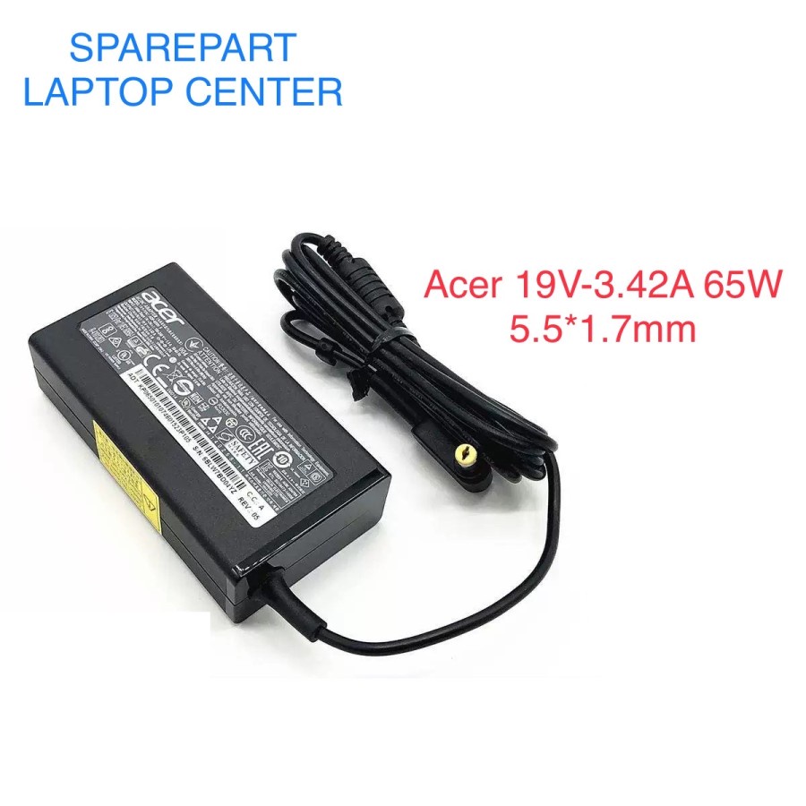 Adapter Acer 19v3.42A 65W A11-065N1A PA-1650-86 PA-1650-69 Original