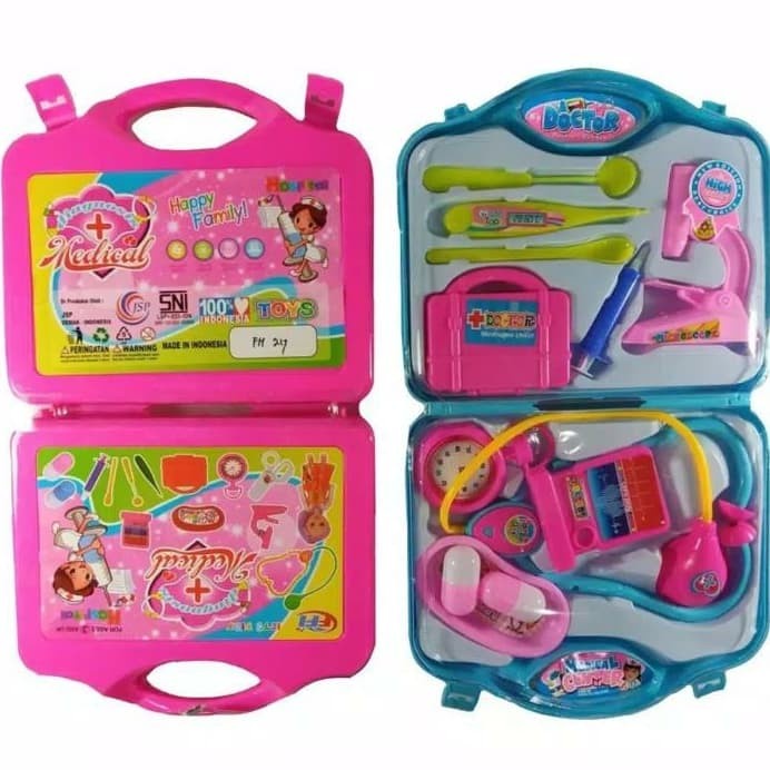 mainan anak  Mainan Anak Dokter-Dokteran. Mainan Doctor Play Set Koper(S8I3) mainan anak anak mainan