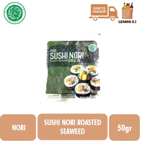 

Sushi Nori 20's (21cm x 19cm)